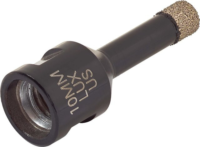 LUX-TOOLS Lochsäge Paraffinbohrer für Winkelschleifer in Schwarz mit Ø 10 mm - Bild 1