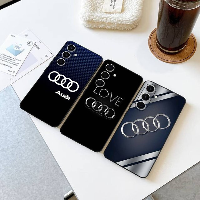 A-Audis Logo Handyhülle für Samsung Galaxy S24 Ultra, S23, S22, S21, S20, S10, S24 FE, S23 FE, S22 Ultra 5G und S21 FE - Bild 1