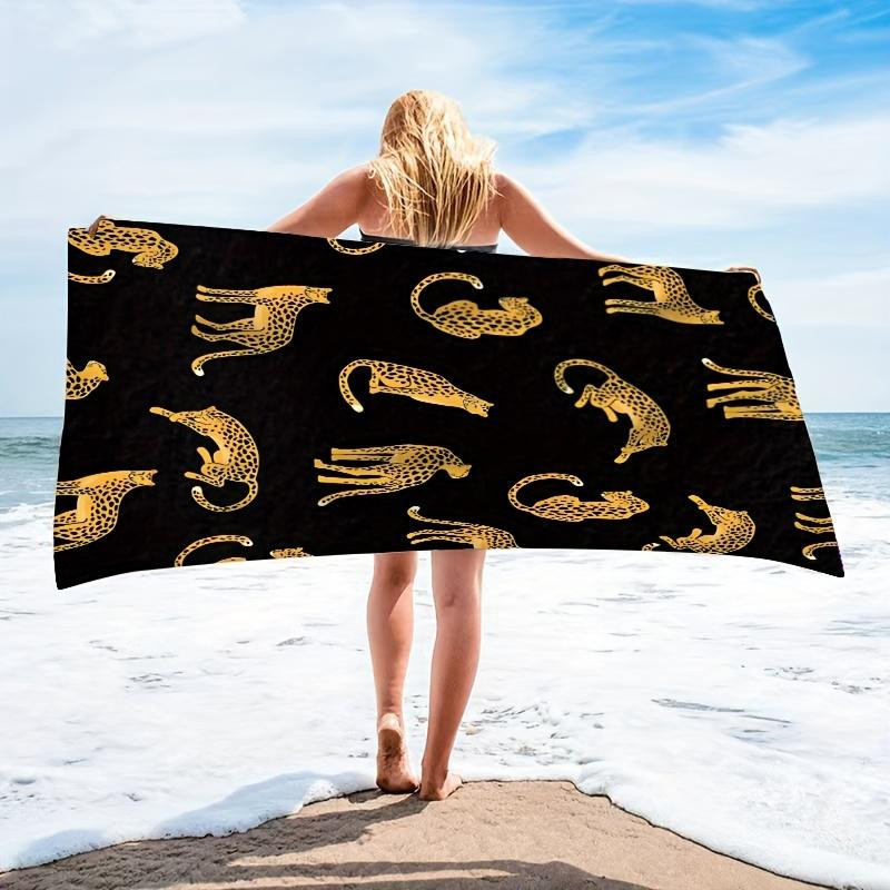 Strandtuch Dalangpa mit kleinem Tiger-Muster, Breite: 40 cm, Höhe: 60 cm - Bild 2