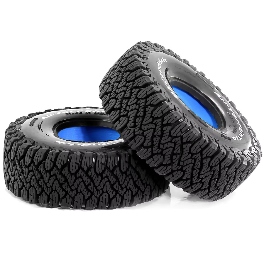AJRC Butyl Gummi Reifen Schlamm Terrain, 4-teiliges Set, 1:10 - Bild 4