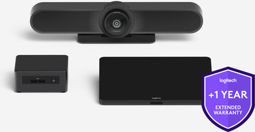 Logitech Serviceerweiterung für Small Room Solution mit Tap und MeetUp für 1 Jahr in Schwarz (994-000108) - Bild 1