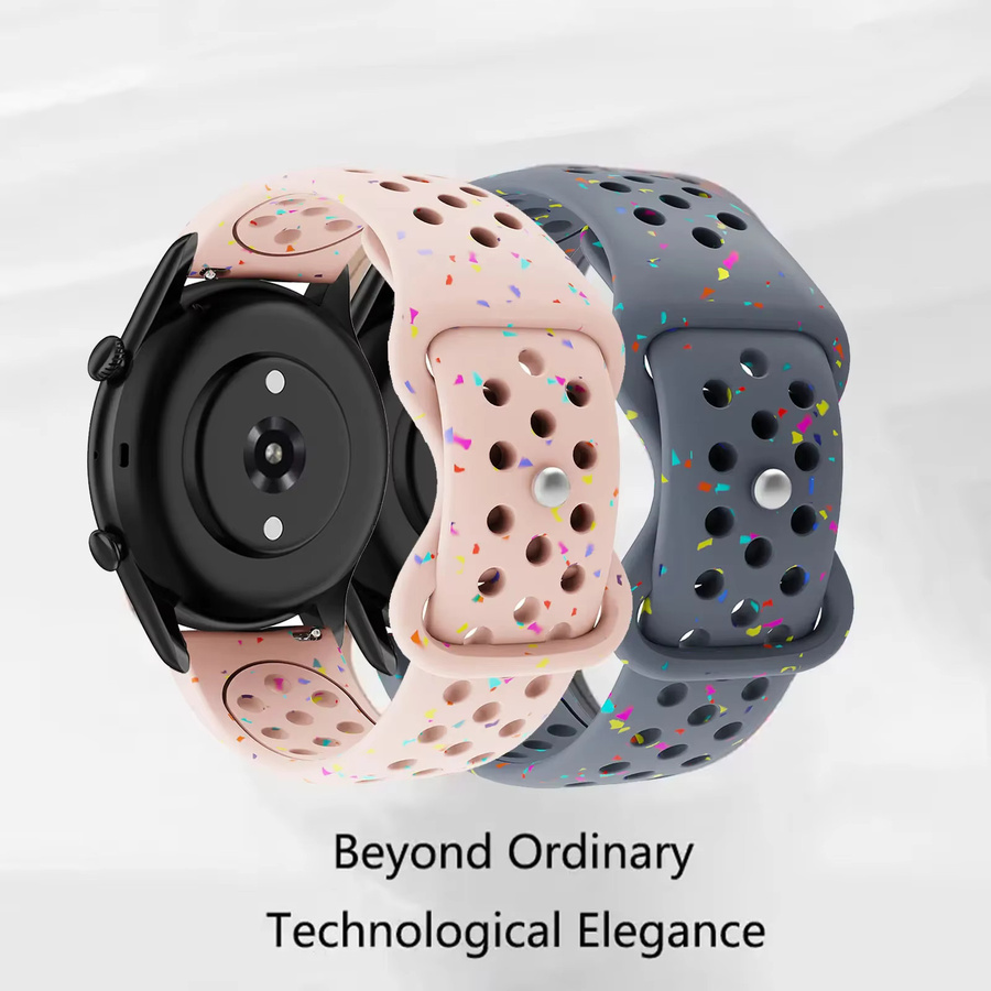 DAINU Uhrenarmband Silikon, SUUNTO Ocean, bunt, multicolor - Bild 3