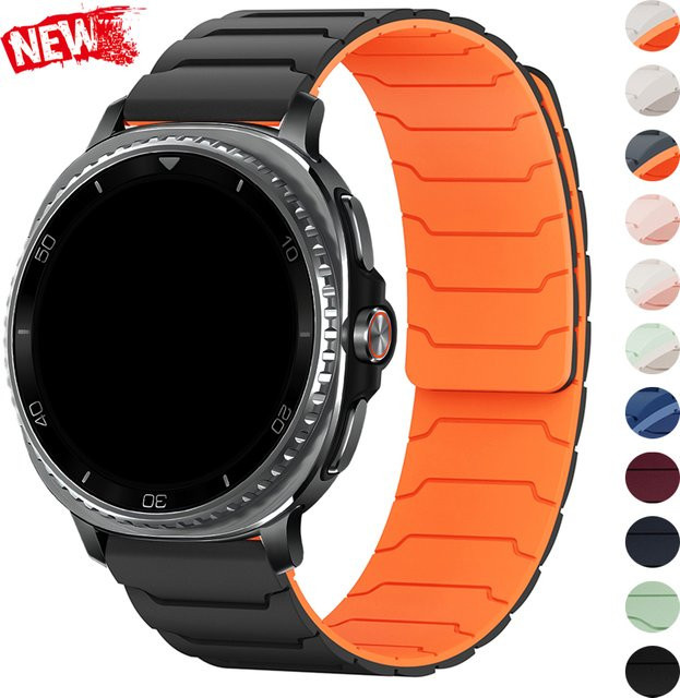 CAOWTAN Uhrenarmband Silikon, Bicolor, Unisex - Bild 1