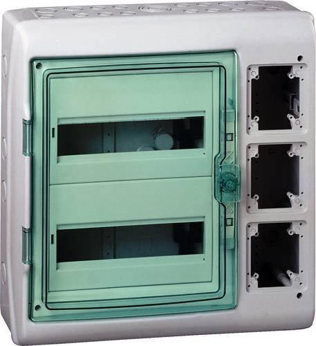 Schneider Electric Kleinverteiler 13439 zur Oberflächenmontage in Weiß mit 24 Teilungen und 2 Reihen - Bild 1