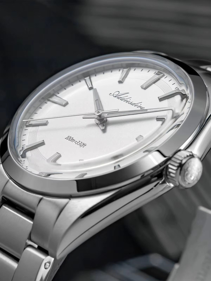 ADDIESDIVE Armbanduhr, Quarz, Edelstahl, Silber, Herren - Bild 6