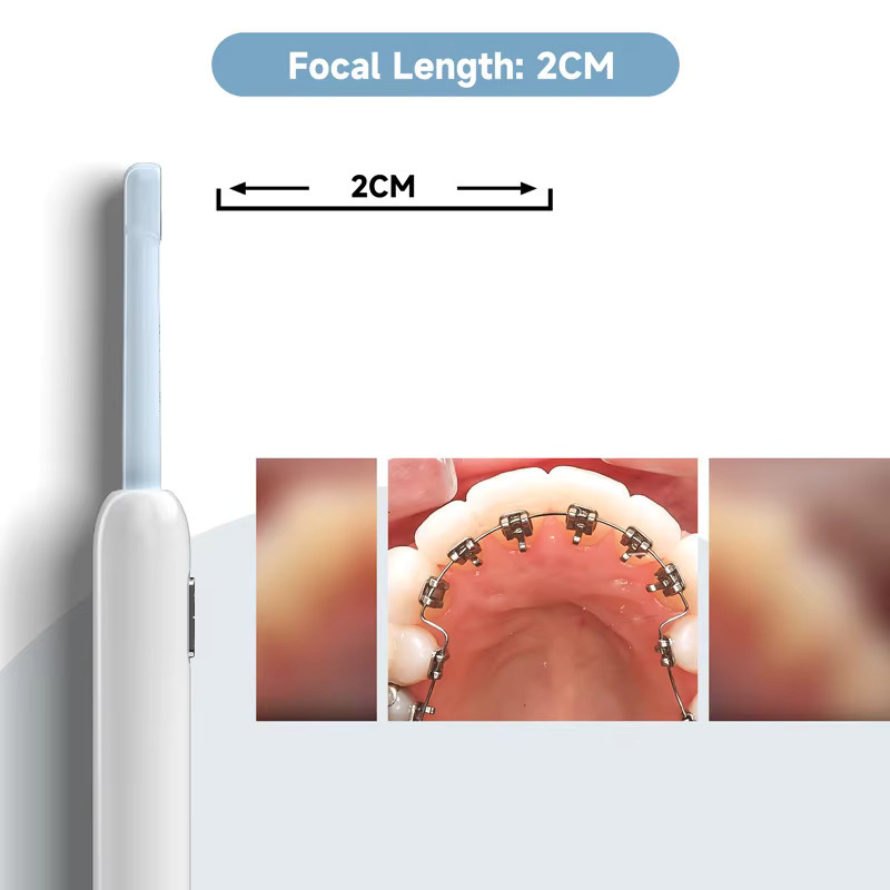 BUMBORN WLAN-Dentalkamera, 1080P HD, 6 LEDs, kabellos - Bild 5