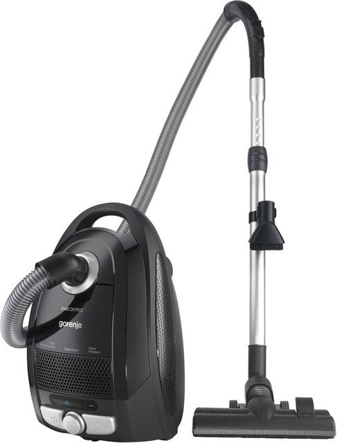 Gorenje Bodenstaubsauger VCE21ECBK schwarz aus Kunststoff und Metall B/H/T: 24 x 30 x 39 cm - Bild 1