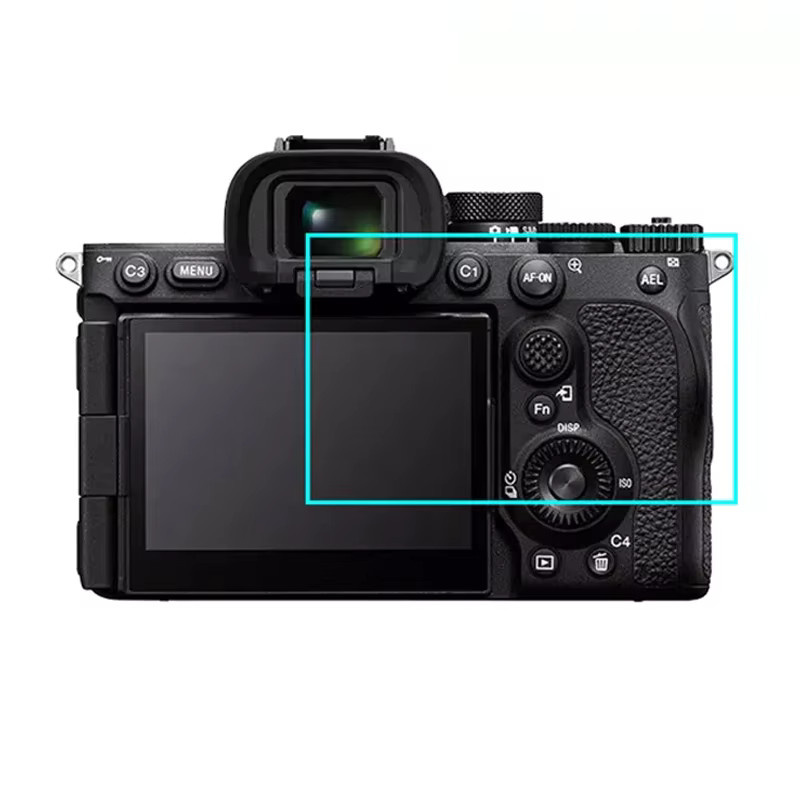 2er-Set Displayschutz aus gehärtetem Glas für Sony Alpha A7RV A7R5 A7M2 A7M3 A7M4 A7II A7III A7R2 RX100 ZV1, transparent und kratzfest - Bild 6