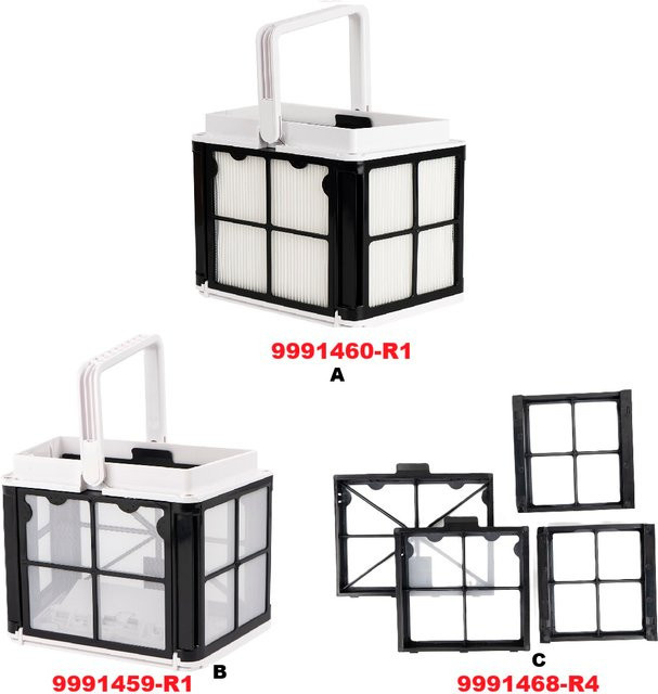 Nautilus CC Filterkorb-Filterplatte in Weiß für Dolphin E10 E25 S50 S100, Liberty 300, Explorer E20 und Proteus DX3 Roboter-Poolreiniger - Bild 1