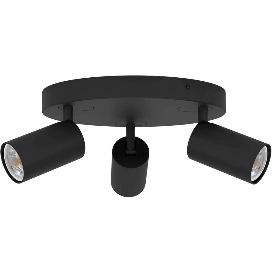 Eglo LED-Spotleuchte Telimbela-Z Rund Schwarz 3-flammig mit Zigbee und Bluetooth - Bild 2