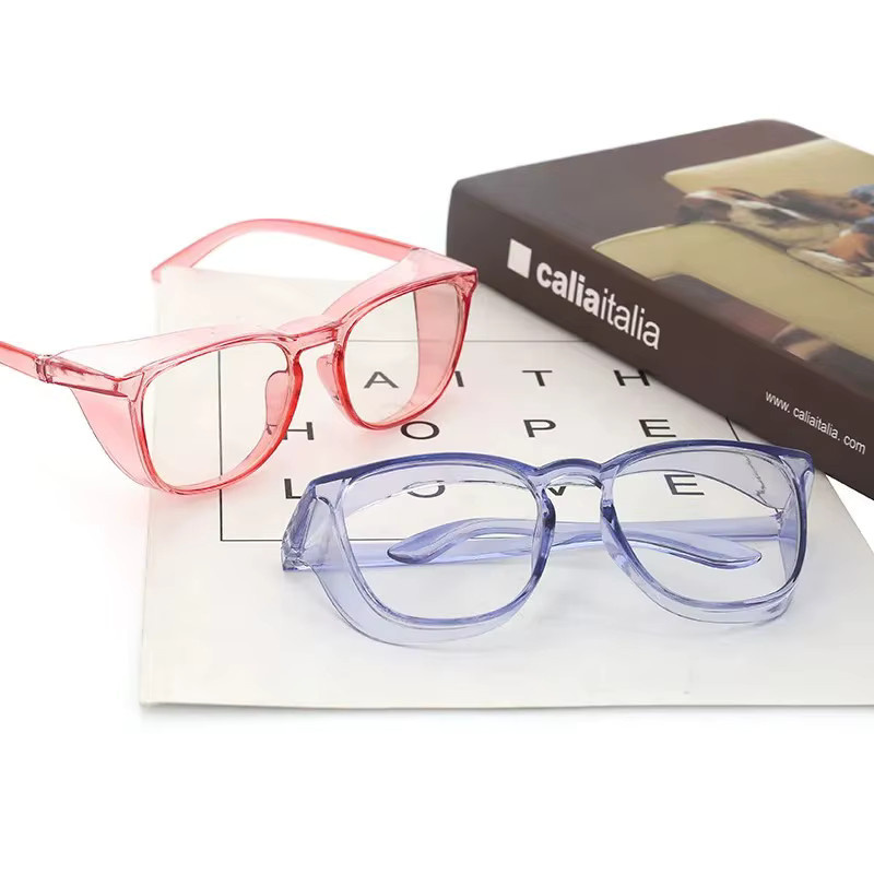 Samjune Schutzbrille mit Anti-Beschlag- und Anti-Blaulicht-Schutz sowie Seitenschutz für Männer und Frauen inklusive Leseglas - Bild 1