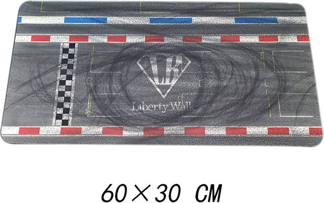 ART CROWN MODEL Straße Szene Parkplatz Racing Track, Zubehör, Maßstab 1:64 - Bild 1