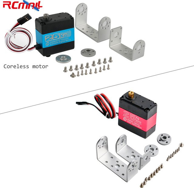 Stemedu RDS3225 Roboterservo, Kernloser Motor, Metallgetriebe, Digitalservo - Bild 1