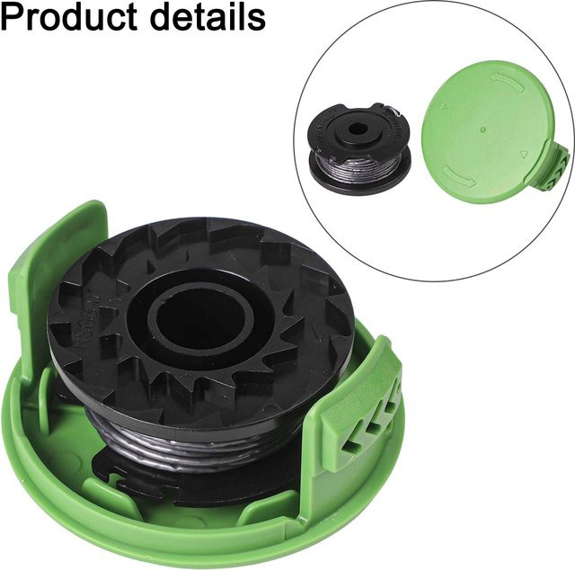 Greenworks Ersatzfaden-Set mit Spulen und Abdeckkappe für 24-V-Trimmer Modell 21287 - Bild 1