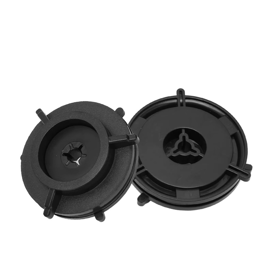 YOSOO NAB-Nabenadapter Set für 10-Zoll-Reel-to-Reel-Tonbandgeräte in Schwarz - Bild 2