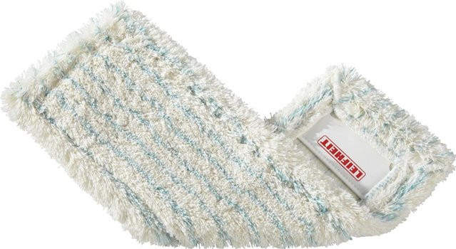 Leifheit Wischbezug Profi cotton Plus in Weiss und Blau, B/H: 3,5 x 42 cm - Bild 1