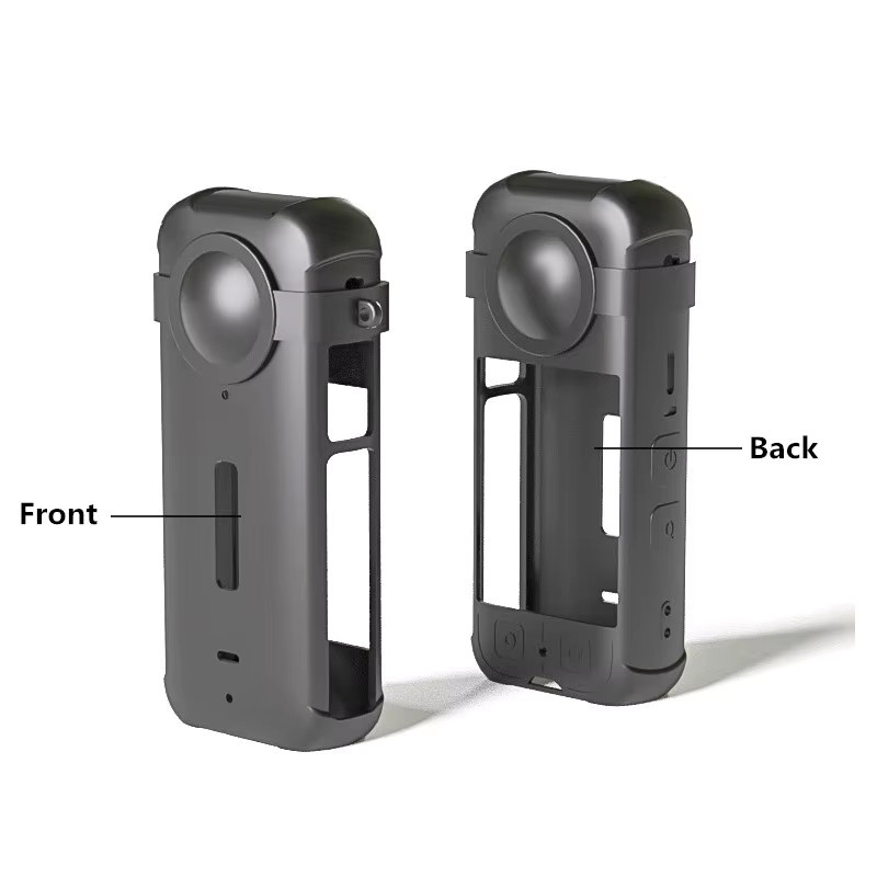 Insta360 X3 Objektivschutz-Set in Schwarz mit Objektivdeckelschutz und kratzfestem Zubehör - Bild 3