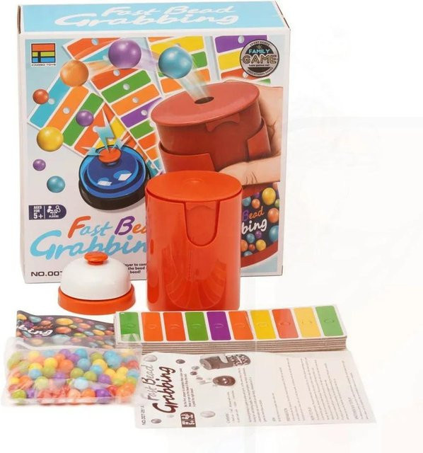 Wucifang Jewelry Linien-Bingo, Perlen-Greifspiel, 2 Spieler, ab 7 Jahren - Bild 1