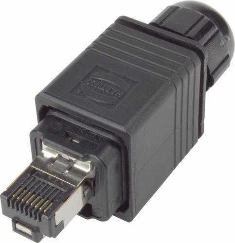 HARTING Steckverbinder-Set Schwarz, Gesamtpolzahl: 4, Artikelnummer: 09352210421 - Bild 1