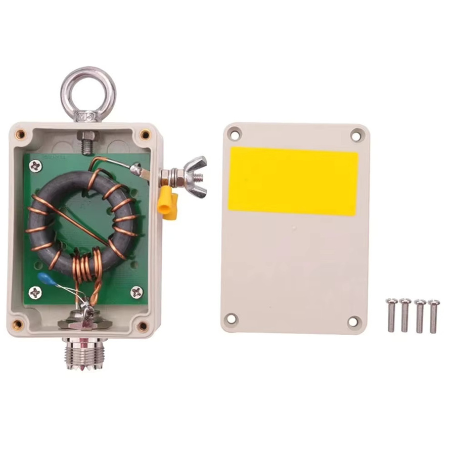 TOOLTOP 49:1 Balun HF Kurzwellenantenne EFHW 5-35MHz Endgeführte Halbwellenantenne in Weiß für Amateurfunk-Kommunikation und Testgeräte - Bild 2