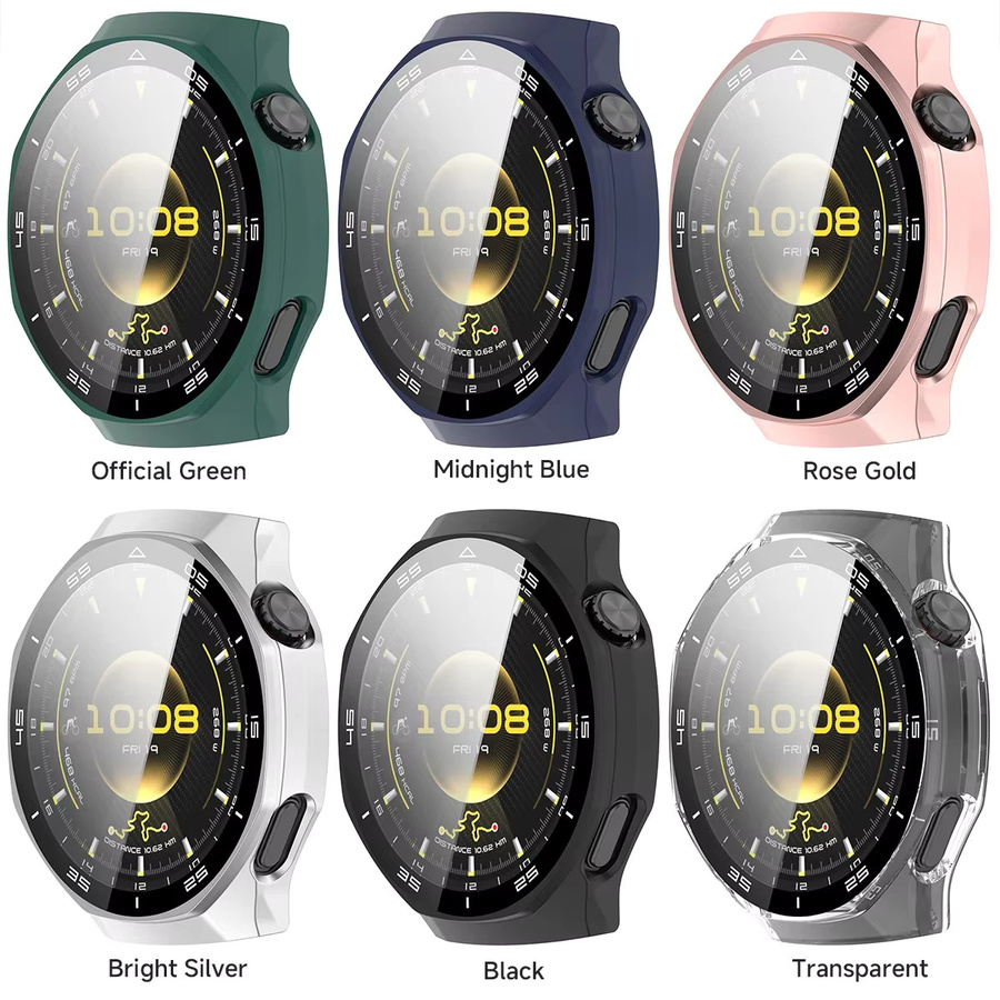 CAOWTAN Uhrenzubehör PC-Gehäuse, Kunststoff, Schwarz, Huawei Watch GT6 Pro 46 mm - Bild 2