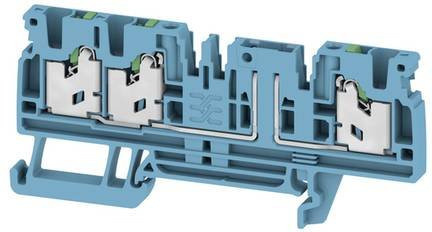 Weidmüller Grundklemme für Bauelementstecker Federklemme Blau 50 Stück - Bild 1