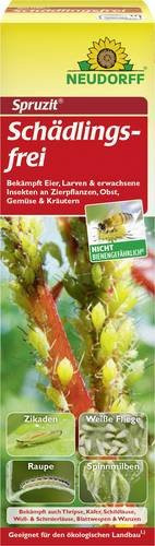 Neudorff Spruzit Schädlingsfrei Insektenspray mit Pyrethrin für Zierpflanzen, Gemüse und Kräuter, 100 ml - Bild 1