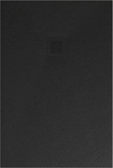 Stano Mineralguss Duschwanne Sierra rechteckig Schwarz B: 100 cm, T: 160 cm, H: 3 cm - Bild 1