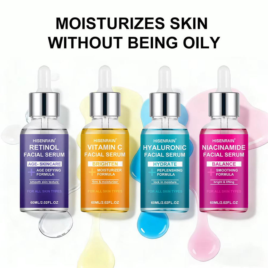 HISENRAIN Feuchtigkeitsspendende Essenz Serum, 4-teiliges Set, Unisex - Bild 2