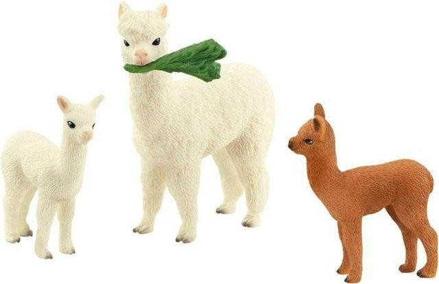 Schleich Alpakafamilie, Tiere, Kunststoff - Bild 1