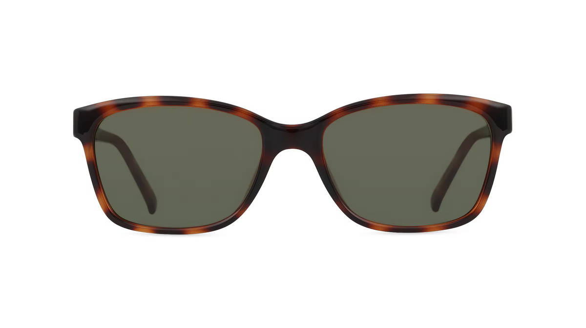 Fielmann MC 594 SUN CL HELENE Sonnenbrille, Butterfly, Vollrand, braun, grün, Damen - Bild 1