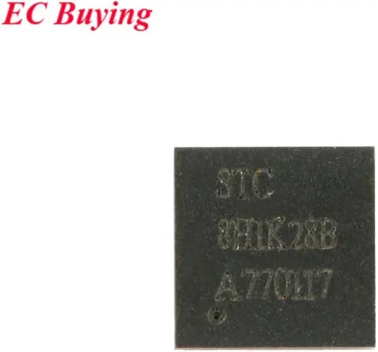 STC8H1K28-36I STC 8H1K28 Enhanced 1T 8051 Mikrocontroller MCU IC Controller Chip in Schwarz QFN32 - Bild 1