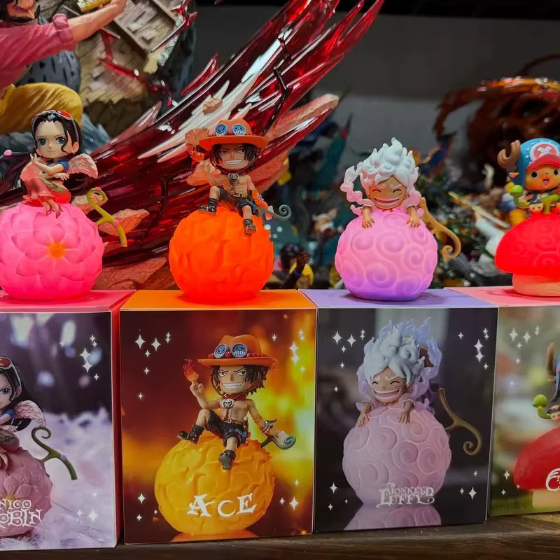 Jimei Palace One Piece Teufelsfrucht Anime Nachtlicht-Figuren für deinen Schreibtisch in Multicolor - Bild 3