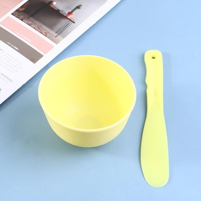 LChome Silikonmaske für Gesichtspflege, Gelb, Unisex - Bild 1