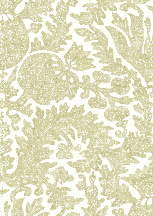 Lewis & Wood Tapete Pomegranate Fresco Chicory in Multicolour mit floralem Vintage-Design und botanischem Muster aus Vlies - Bild 1