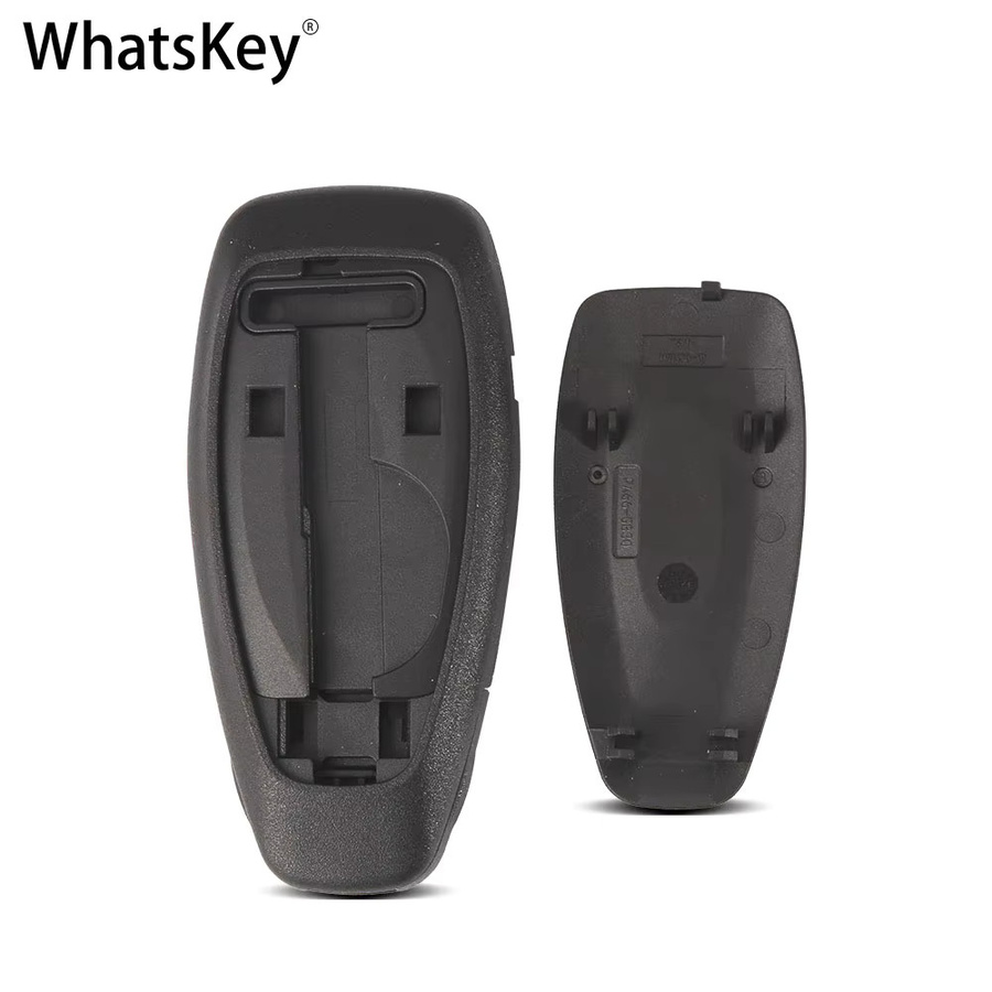 WhatsKey 3-Tasten Fernbedienungs Smart Key Gehäuse Ersatz für Ford Focus C-Max Mondeo Kuga Fiesta Titan in Schwarz - Bild 2
