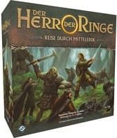 Herr der Ringe: Reise durch Mittelerde kooperatives Fantasy-Brettspiel von Asmodee - Bild 1