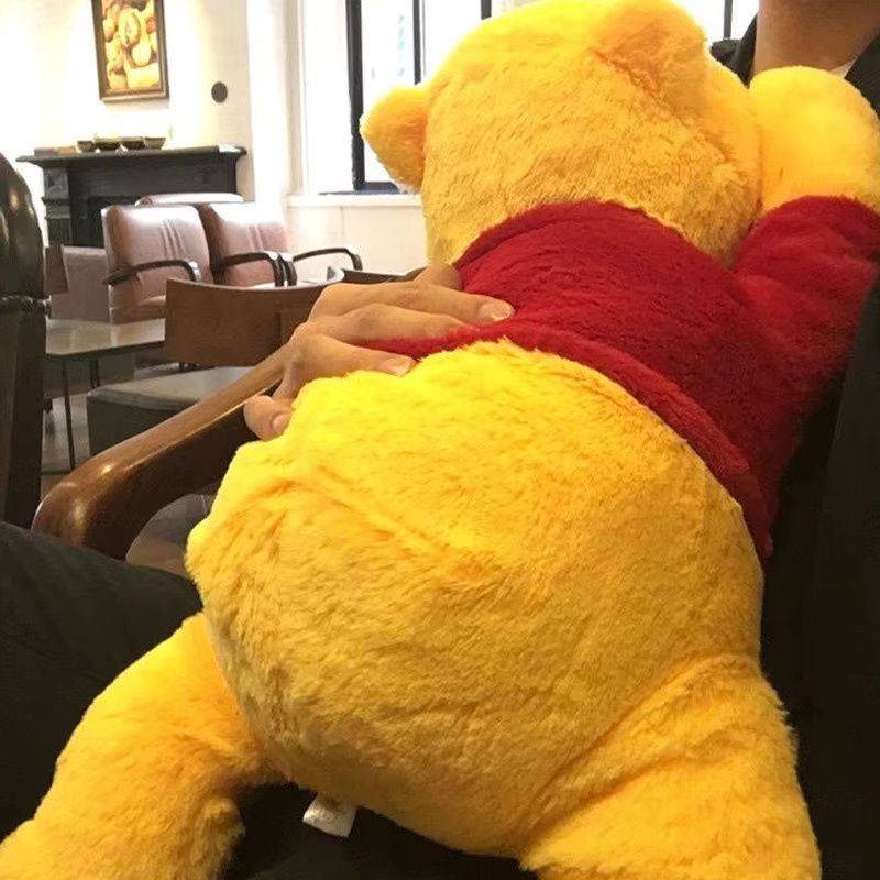 Disney Winnie Puuh Plüschtier Kissen, 55cm, Gelb - Bild 2