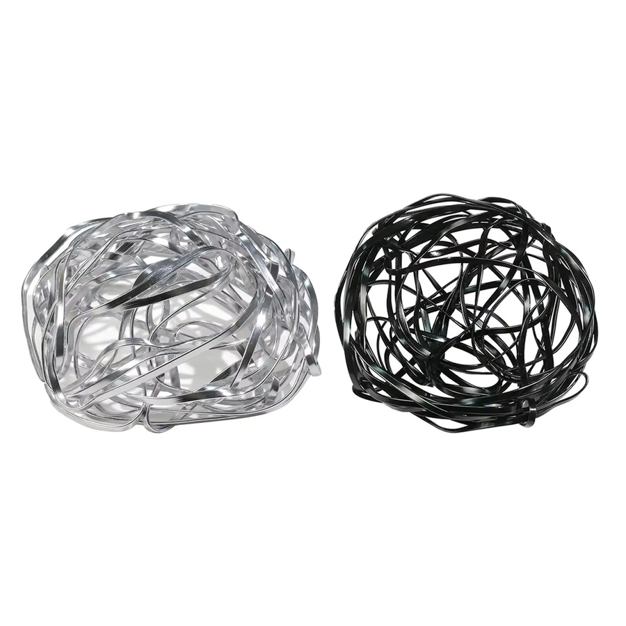 Homyl Ikebana Blumenarrangierer für die Tischplatte, drehbar und biegbar, Silber - Bild 5