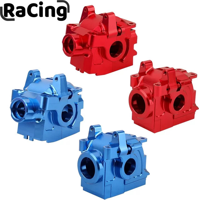 Traxxas Metall-Differentialgehäuse vorne und hinten, Getriebe 6880 6881, Zubehör - Bild 1