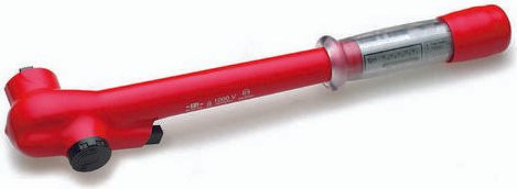Cimco VDE-Drehmomentschlüssel 3/8 Zoll in Rot mit 5 - 50 Nm - Bild 1