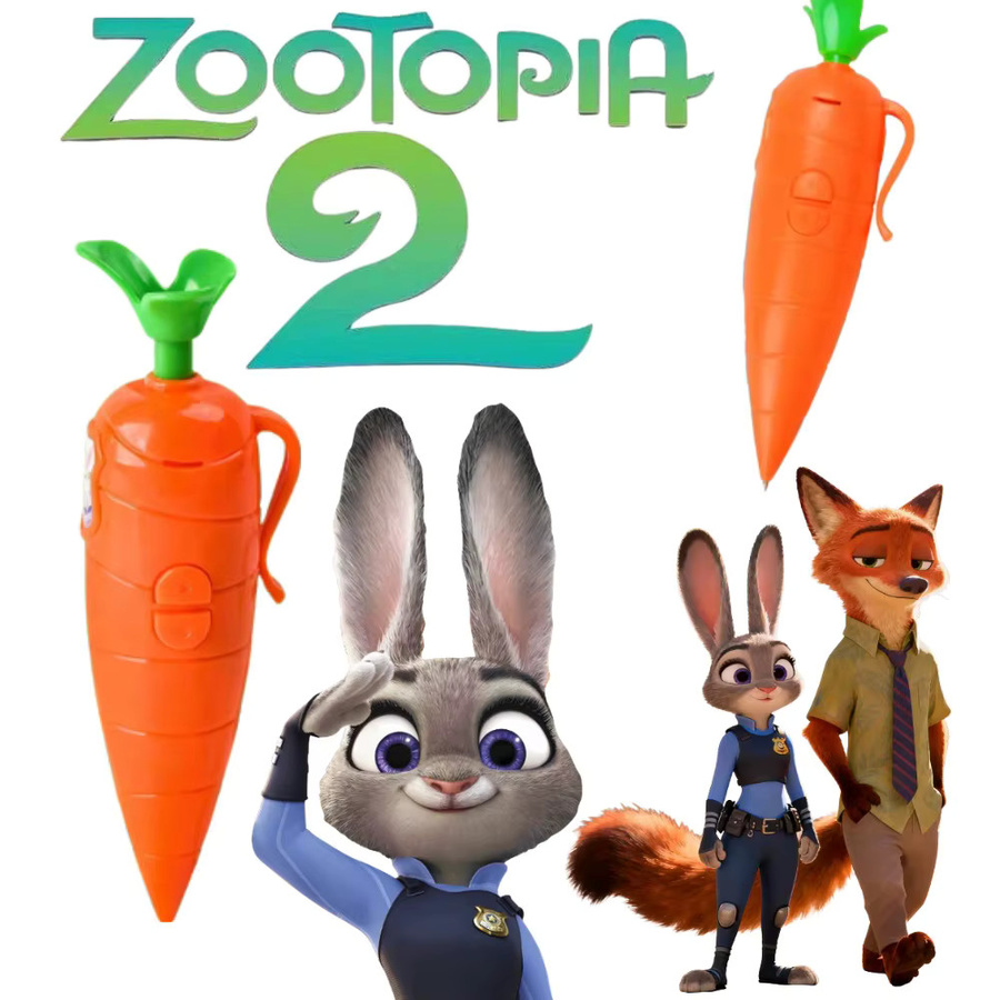 Disney Zootopia 2 Karotten-Aufnahmestift in Orange als 2-in-1 Gelstift für Kinder - Bild 2