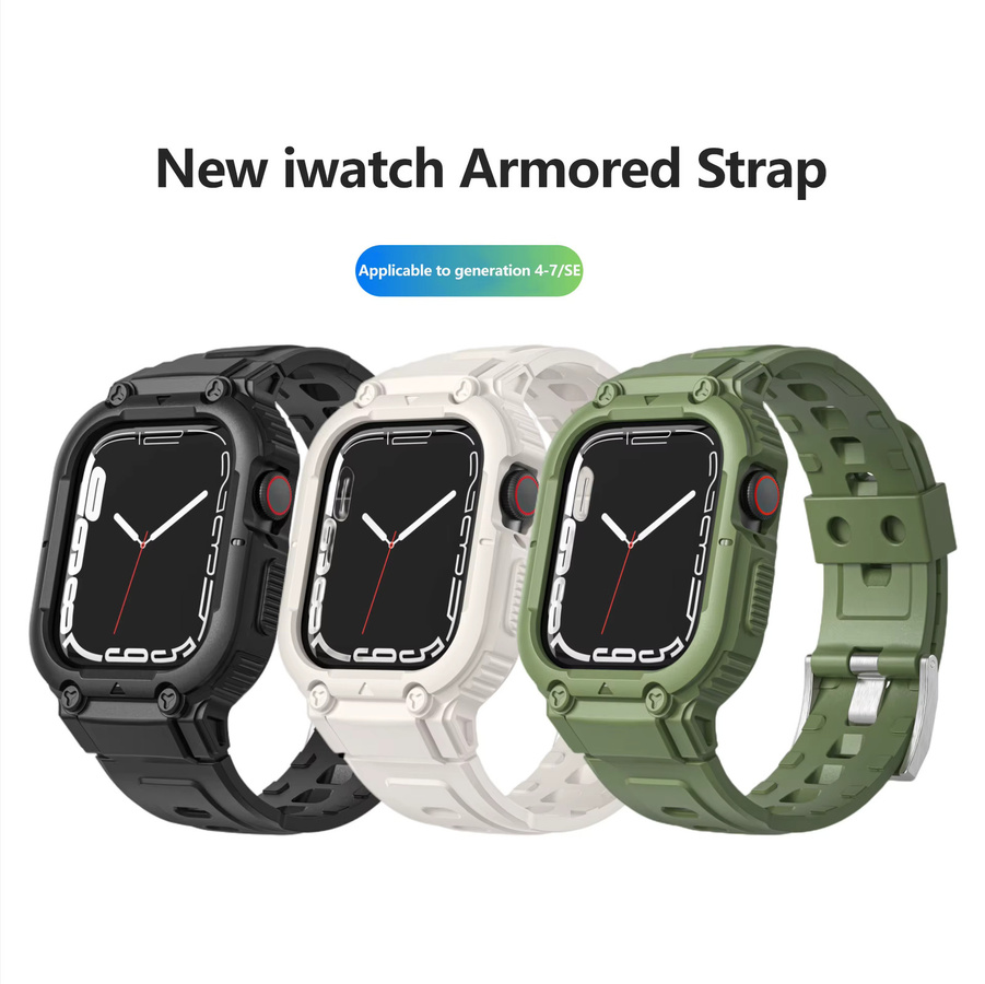 OAKCHARM Uhrenarmband mit Schutzhülle, TPU, Unisex - Bild 3