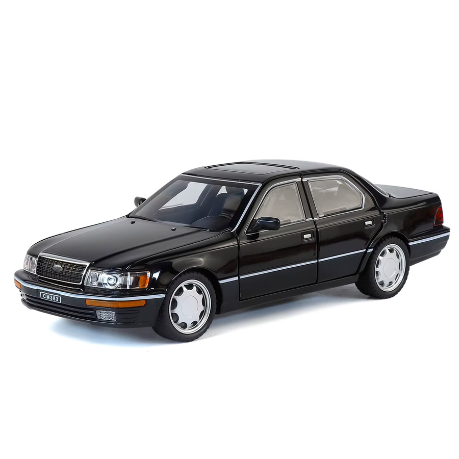 RMZ city LS400 ES300 Automodell, 1:24 Maßstab, Druckguss-Fahrzeug, mit Gummireifen, Rückziehfunktion, öffnende Türen - Bild 2