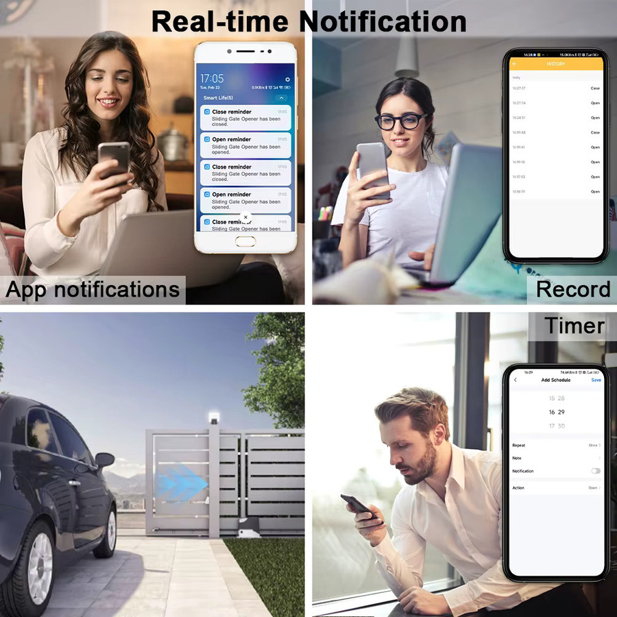 LoraTap Tuya Smart Life Gelenkarm-Motoröffner-Controller mit Sprachsteuerung für Google Home und Alexa - Bild 5
