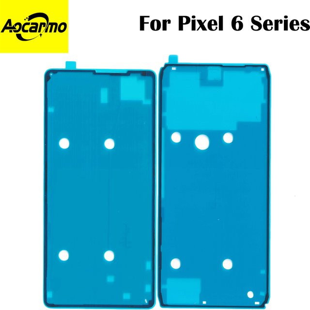 AOCARMO Reparatur-Set für Google Pixel 6, 6a und 6 Pro mit LCD-Bildschirm-Kleber und Rückseite-Batterie-Abdeckung-Aufkleber - Bild 1