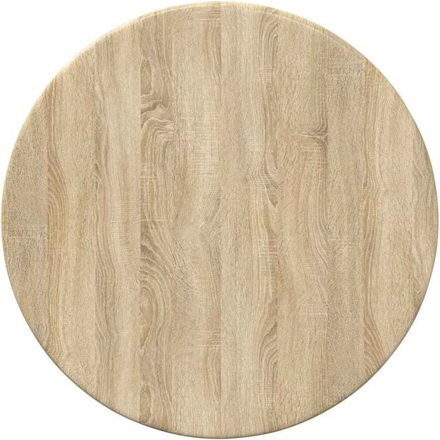vidaXL Tischplatte aus Holzwerkstoff in Sonoma-Eiche und Beige, B/T/H: 30 x 30 x 1,5 cm - Bild 1