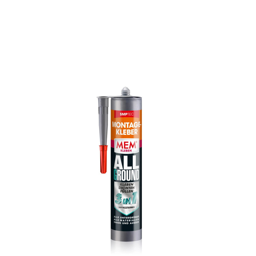 MEM Kleben Allground 3 in 1 MS-Polymer Klebstoff in Silber, 305 g - Bild 2