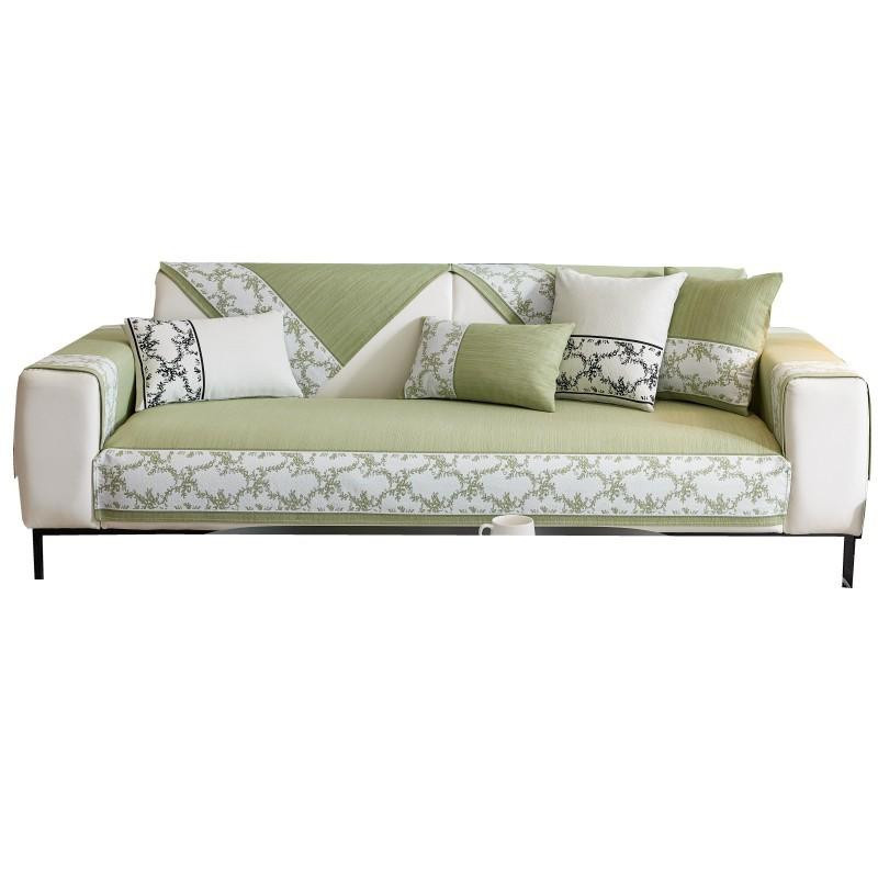 Rutschfester Chenille Sofabezug Universal Couchbezug für dein Wohnzimmer, 70 x 70 cm - Bild 2