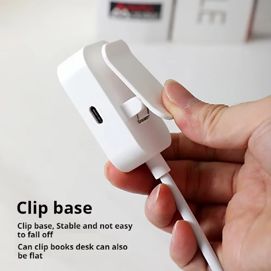 XIWANGFIRE Mini Tragbare LED Leselampe mit Augenschutz in Weiß - Bild 4